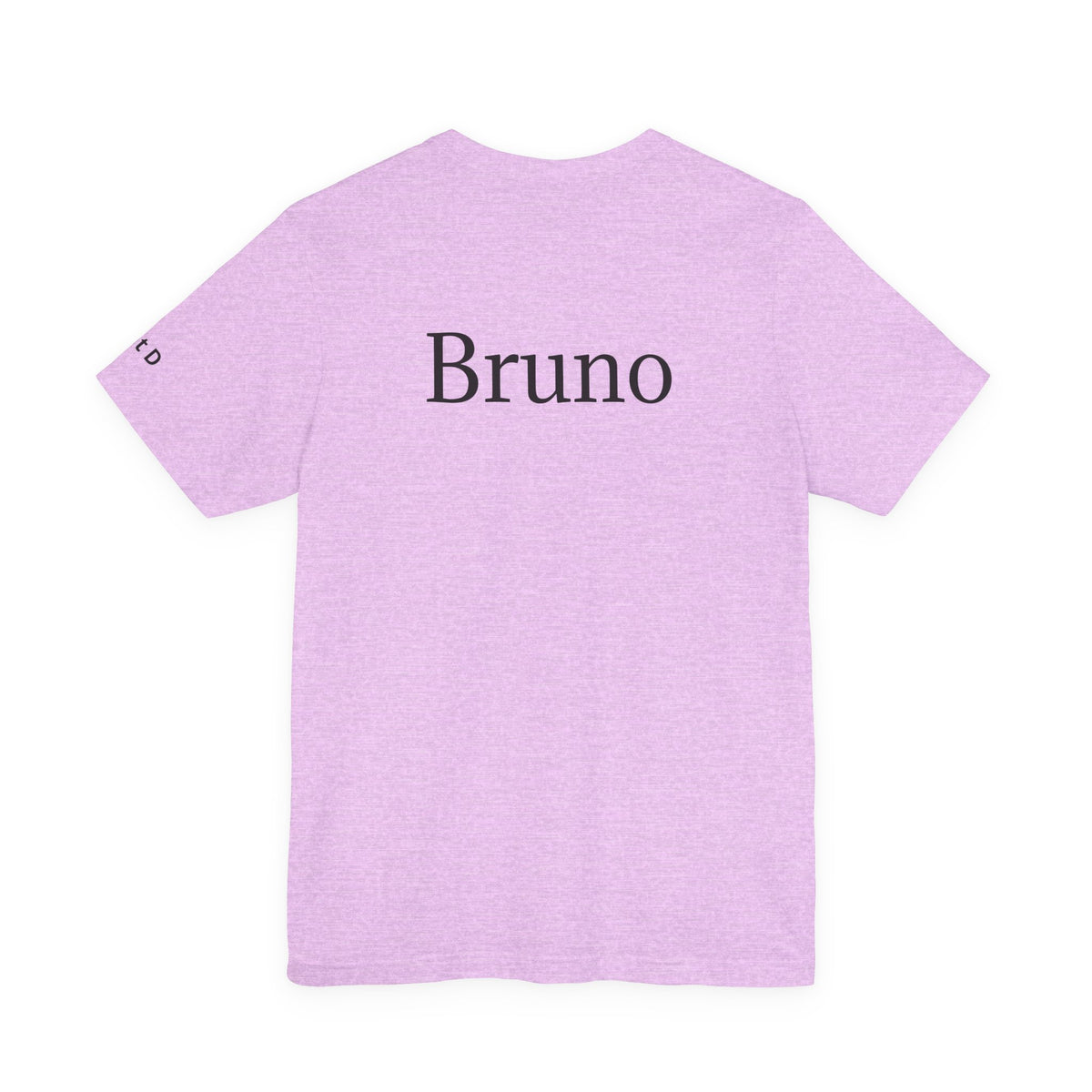 Custom unisex T-shirt from Printify with a blank design, made of soft fabric, displayed flat on a white background.
