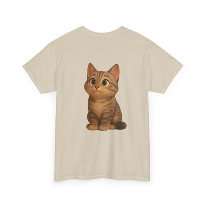 Adorable Cat Graphic Tee, Cute Pet Lover's Shirt, Animal Lover's Gift, Cozy Everyday T-Shirt, Perfect for Cat Lovers