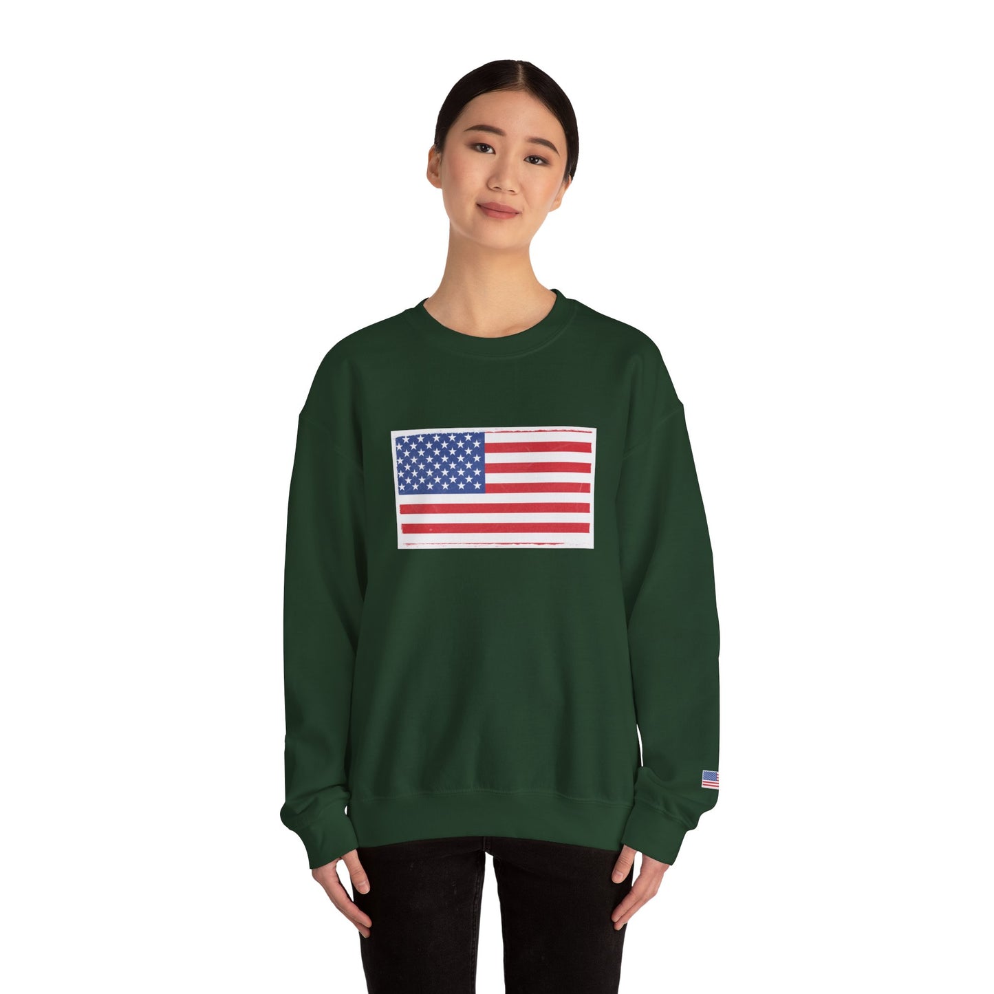 American Flag Unisex Crewneck Sweatshirt | Cozy Patriotic Sweater | Perfect for Independence Day, Casual Wear, Gifts for Him/Her, [...]