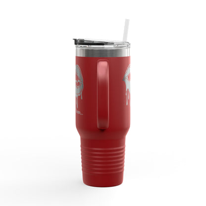 Stylish Insulated Travel Mug - 40oz with Edgy Design for Coffee Lovers