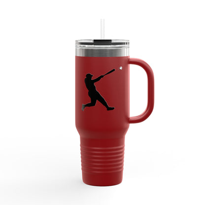 Insulated Baseball Travel Mug, 40oz - Perfect for Sports Fans, Coffee Lovers, Kids and Adults, Gift for Teachers, Graduations, Birthdays