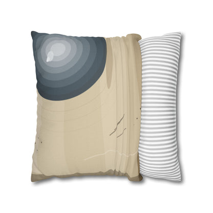 Abstract Nautical Anchor Design Pillowcase | Spun Polyester Square Pillowcase - TRV