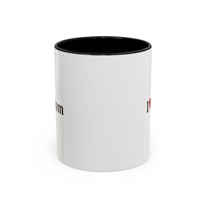 I Love Mom Accent Coffee Mug - Perfect Gift for Mother's Day & Special Occasions - TRV