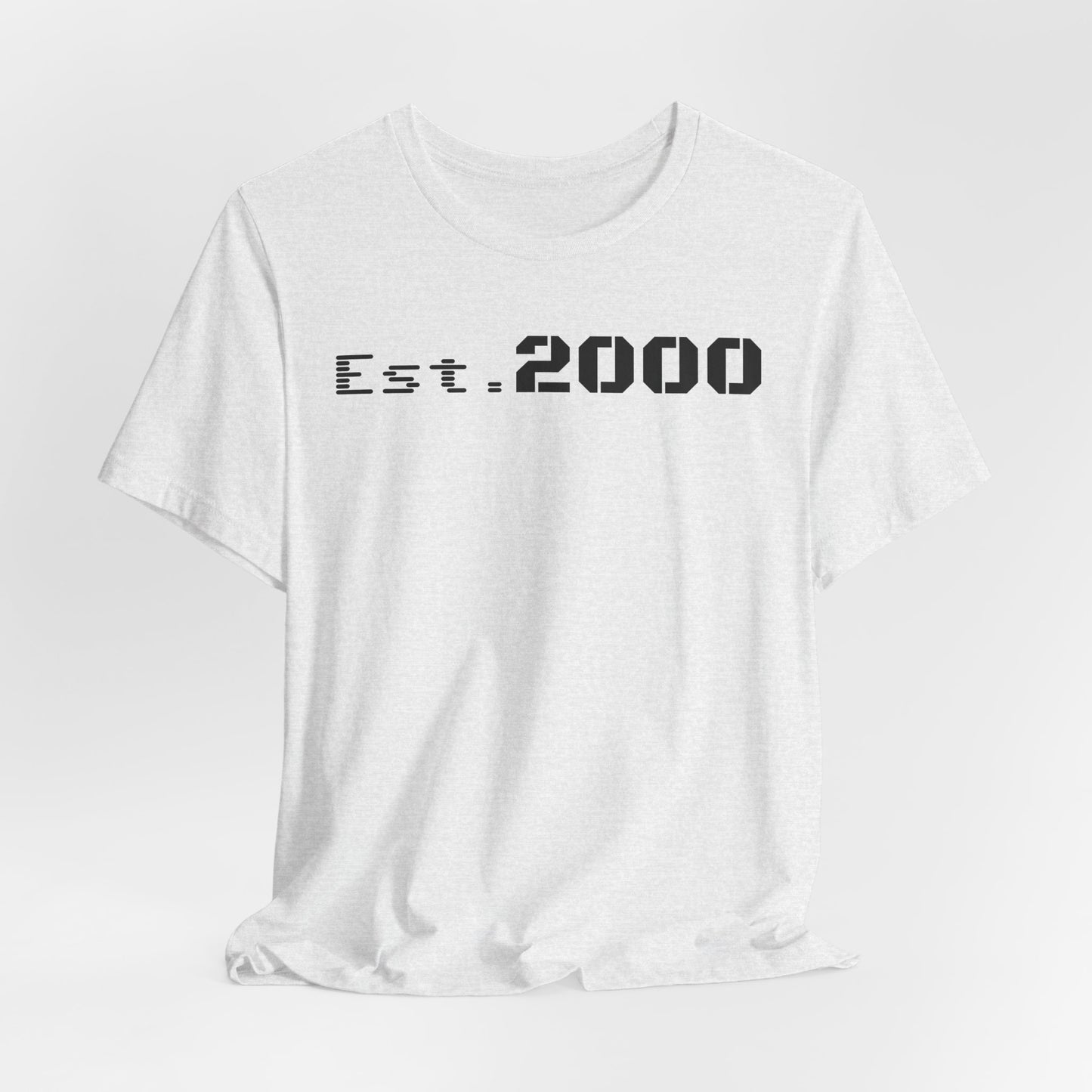 Est. 2000 T‑Shirt — Born in 2000 Retro Pixel Tee