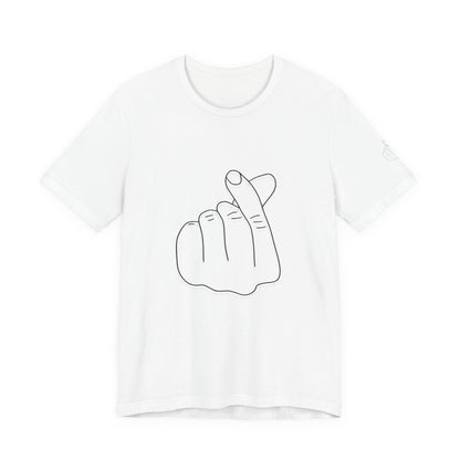Minimalist Hand Sign Unisex Tee | Casual Everyday Wear | Perfect for Gift Givers