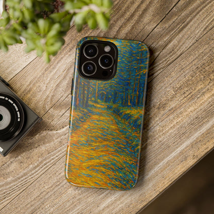 Artistic Phone Case for Nature Lovers, Tough Cases, Vibrant Design, Gift for Friends, Phone Accessories, Unique Artwork - TRV