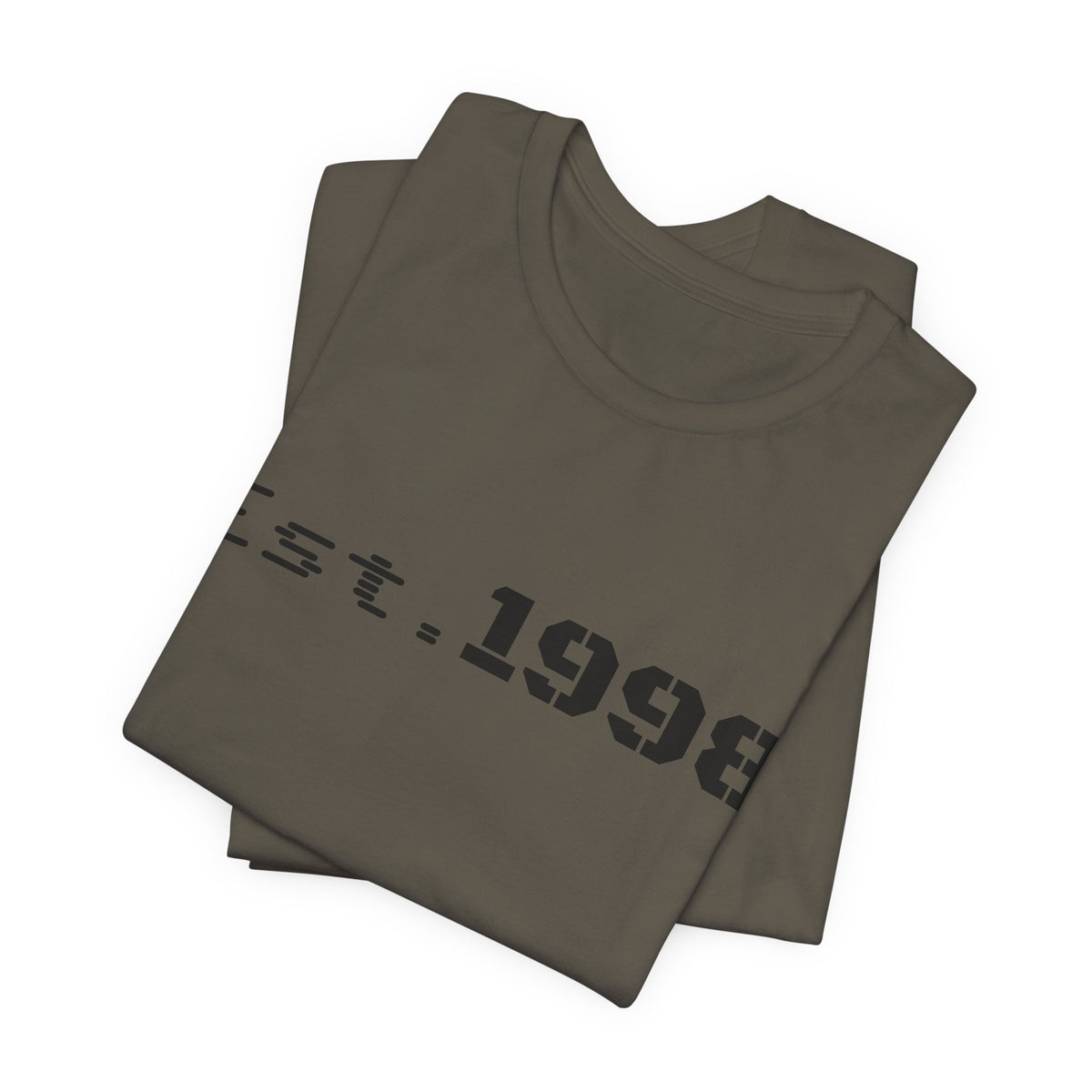 Vintage Est. 1998 T-Shirt by Printify featuring a graphic design celebrating the year born, casual unisex graphic tee.