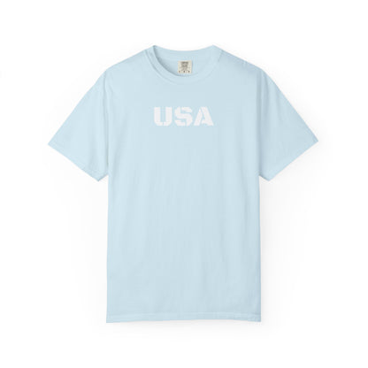 USA Vintage Unisex T-Shirt, Soft Cotton Tee, Casual Wear, Gifts for Her & Him, Summer Essentials, Independence Day Apparel - TRV