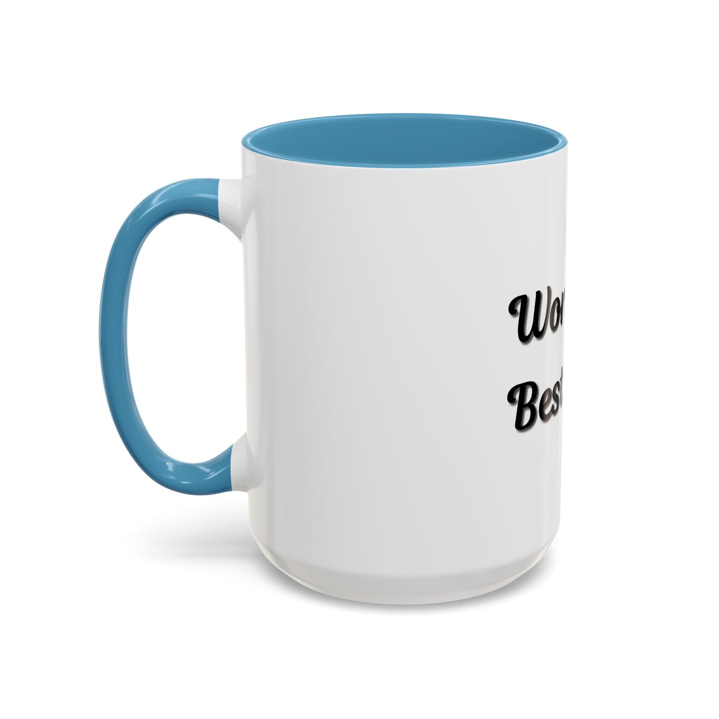 World's Best Mom Accent Coffee Mug - 11oz & 15oz - Perfect Gift for Mother's Day - TRV