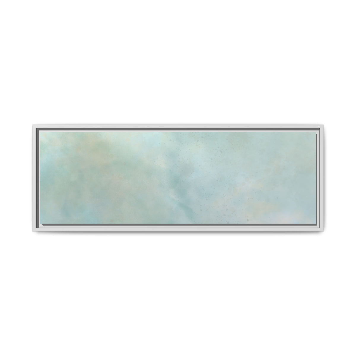 Soft abstract pastel watercolor design on matte canvas, printed by Printify, showcasing a calming and artistic wall art piece.