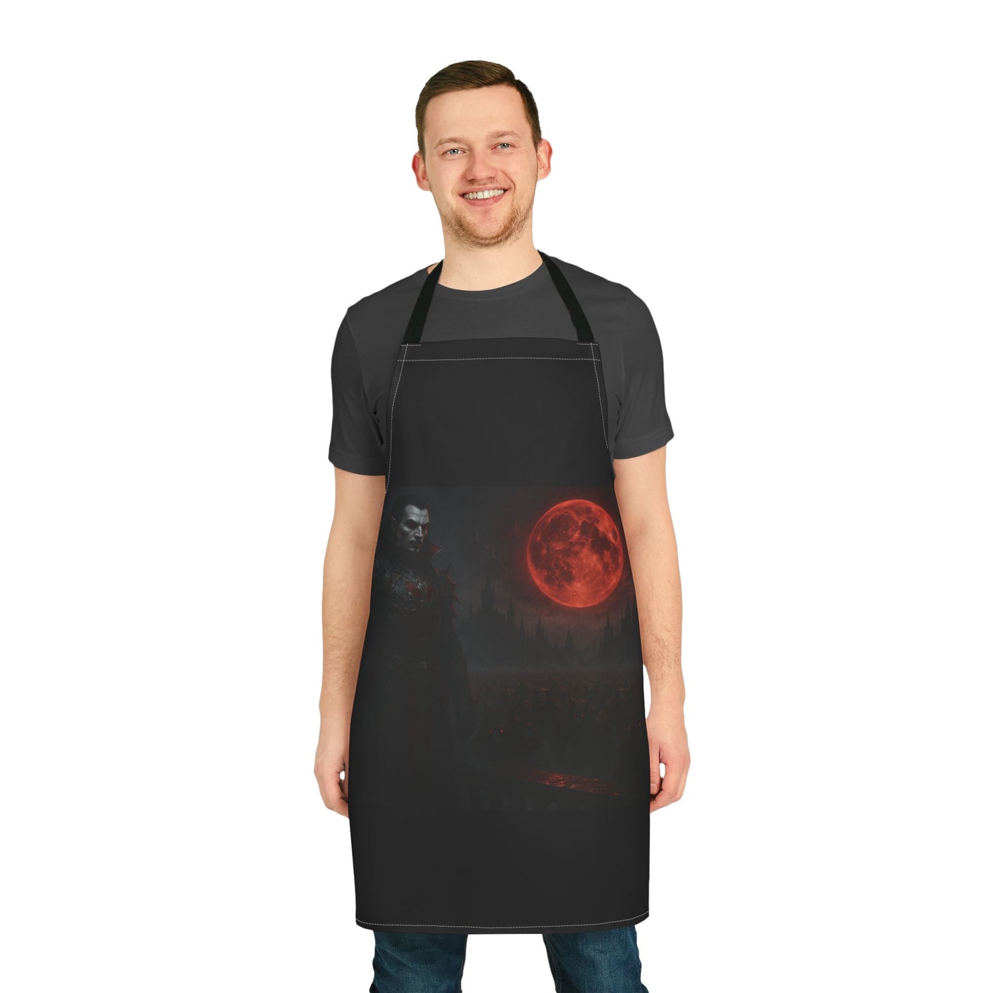 Vampire Blood Moon Apron
