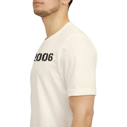 Established 2006 Graphic Tee, Unisex Jersey Shirt, Casual Wear, Birthday Gift, Anniversary Keepake, Statement T-Shirt, Vintage Style
