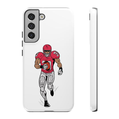 Football Player Tough Case, Sports Phone Cover, Athlete Gift, Tough Phone Case, Fall Sports, Football Lover's Accessory - TRV