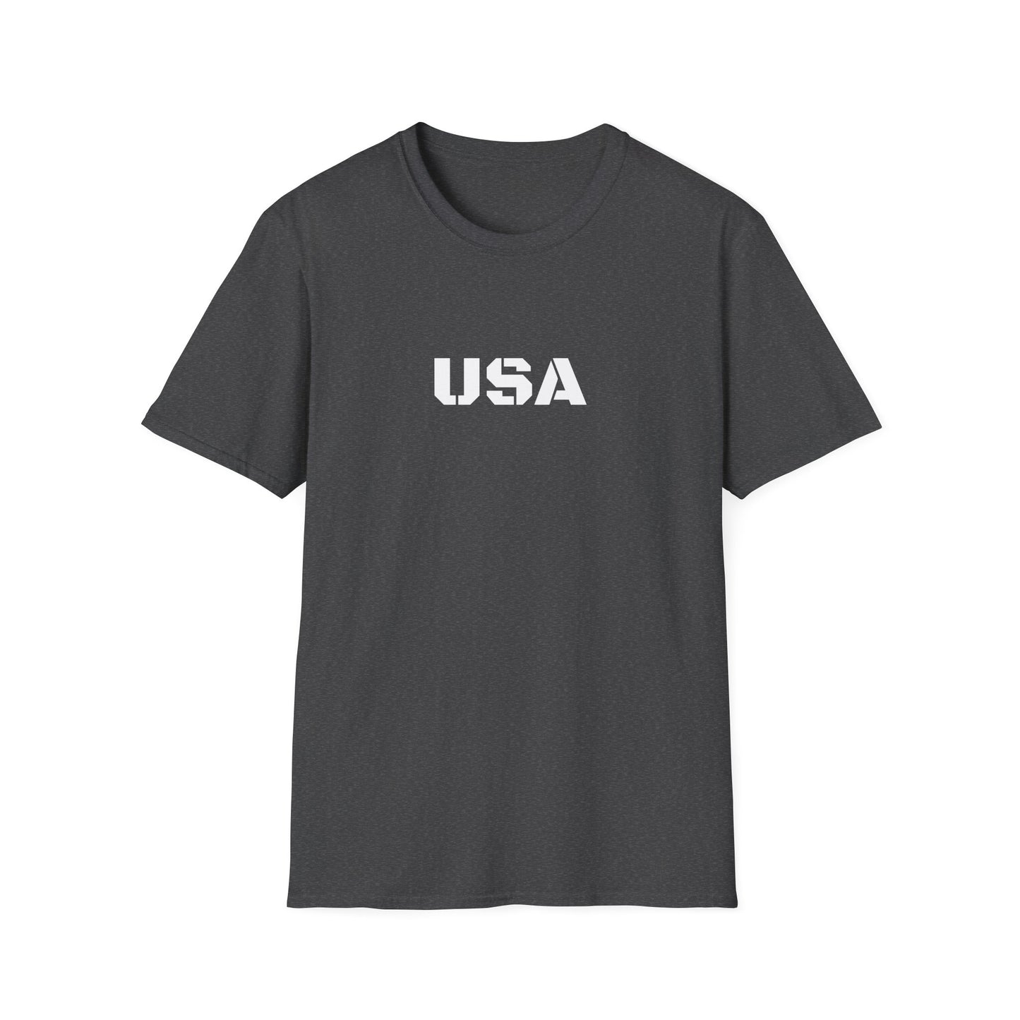 USA Unisex Softstyle T-Shirt, Casual Tee, Patriotic Apparel, Independence Day Gift, Everyday Wear, Comfortable Fashion