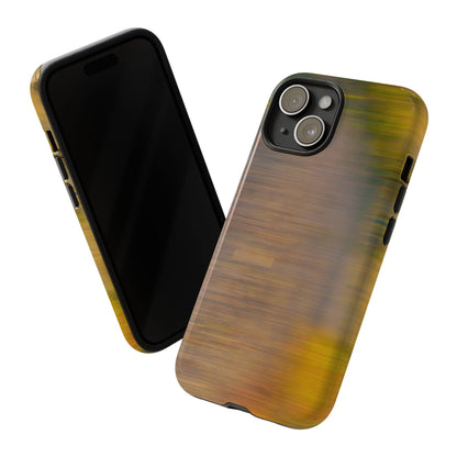 Autumn Blur Tough Phone Case — Fall Colors Protective iPhone Cover