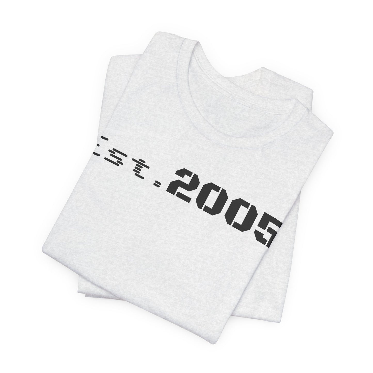 Est. 2005 Unisex Tee, Vintage T-Shirt, Custom Year Shirt, Birthday Gift, Casual Wear