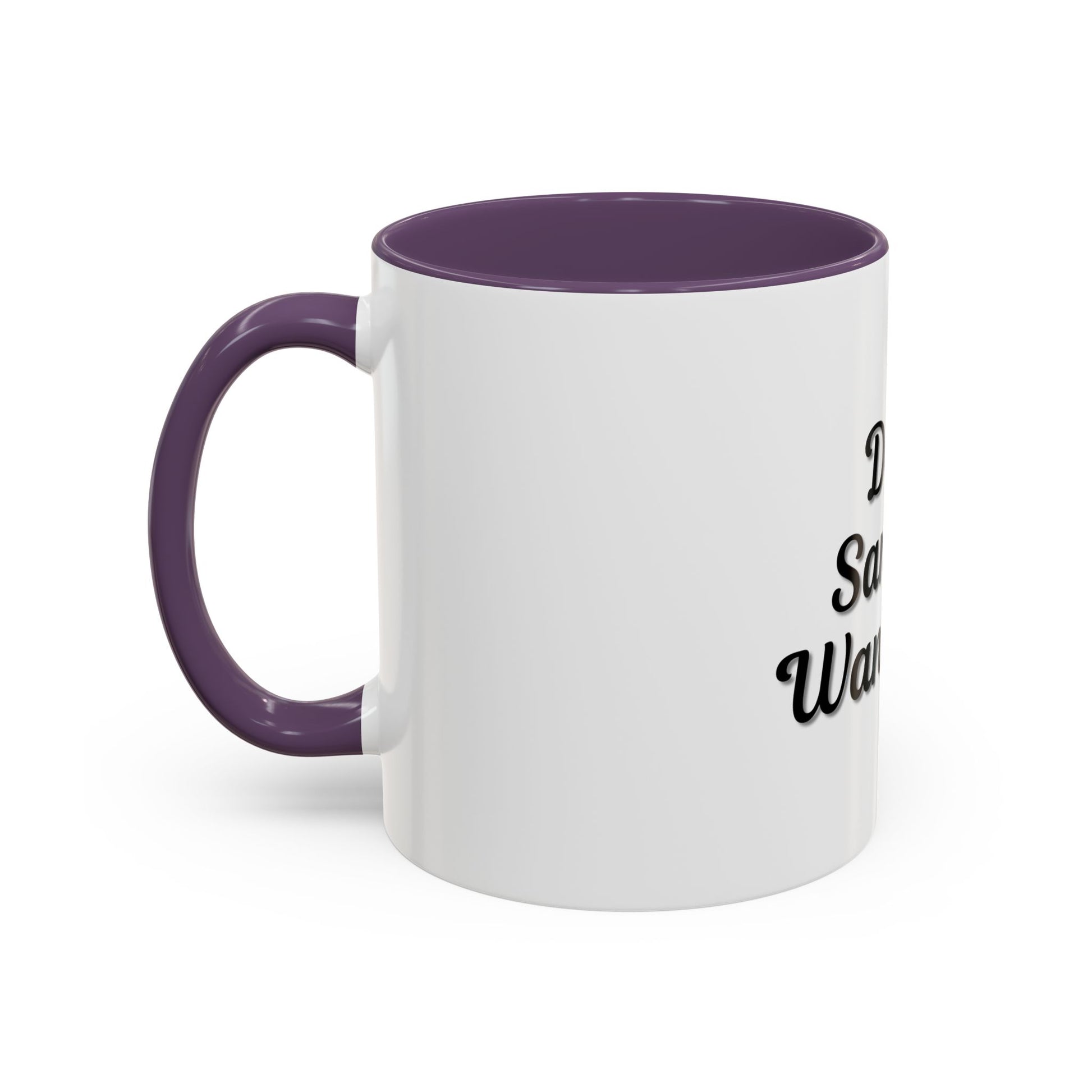 Dear Santa Accent Coffee Mug - Fun Holiday Mug for Christmas Enthusiasts - TRV