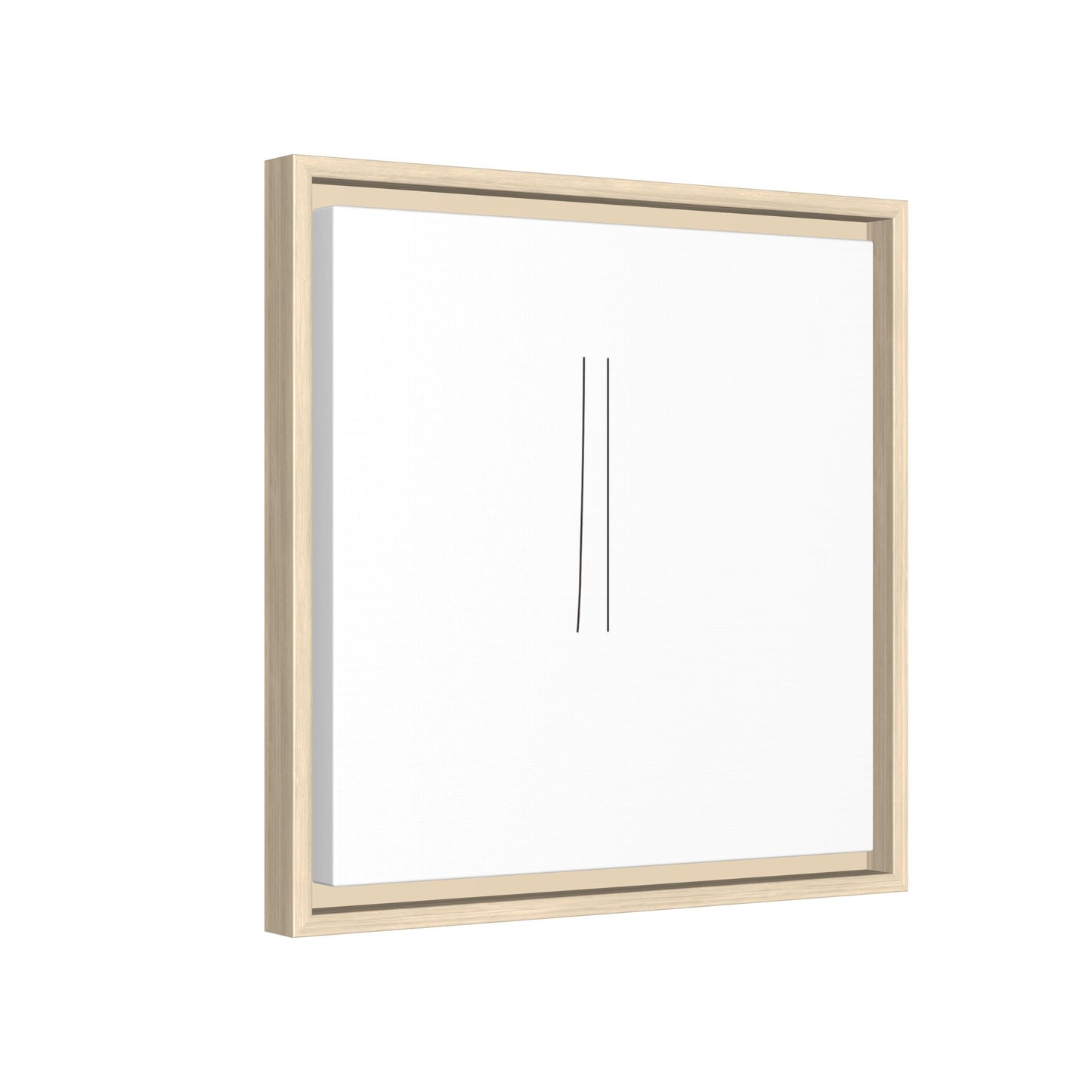 Minimal Line Art | Matte Canvas Framed