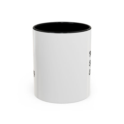 Pumpkin Spice Everything accent coffee mug by Printify, fall seasonal 11oz ceramic coffee cup with pumpkin and spice design.
