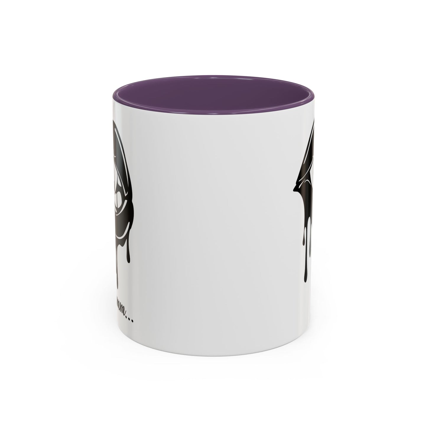 Dripping Lip Coffee Mug – "hmm..." Accent Ceramic Mug (11/15oz)