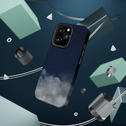 Night Sky Magnetic Impact-Resistant Phone Case — Foggy Cloud Design
