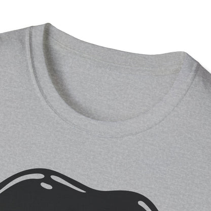 Edgy Graphic Unisex T-Shirt - Dripping Mouth Design, Cool Tee, Trendy Shirt, Hipster Top, Streetwear, Alternative Fashion, Holiday Gift