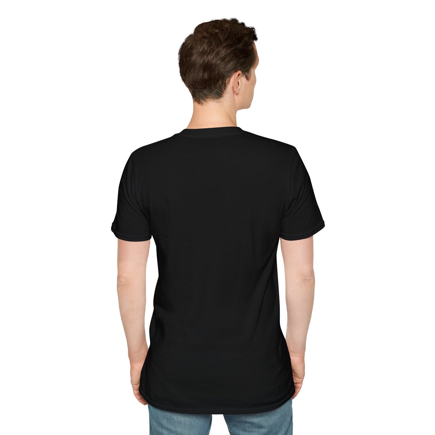 Minimalist Nature-Inspired Unisex Softstyle T-Shirt, Casual Wear, Everyday Style, Gift for Nature Lovers, Eco-Friendly Fashion
