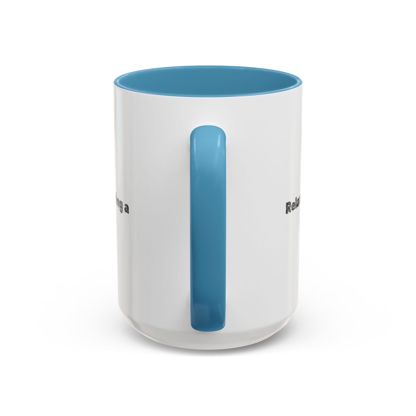 Coffee Mug — “Relax, I’m Driving” UFO Accent Ceramic Mug (11/15 oz)