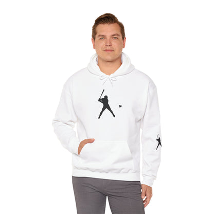 Baseball Themed Unisex Hoodie, Streetwear, Sports Fan Sweatshirt, Gift for Athletes, Casual Wear, Fall Fashion - TRV