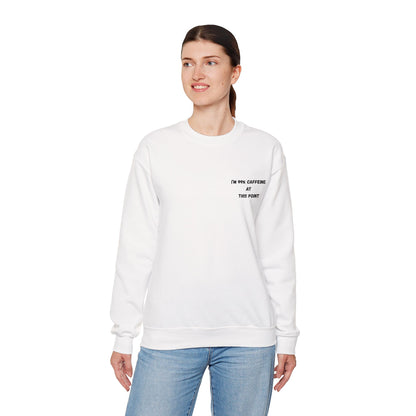 Caffeine Lover's Crewneck Sweatshirt | Unisex Heavy Blend - TRV