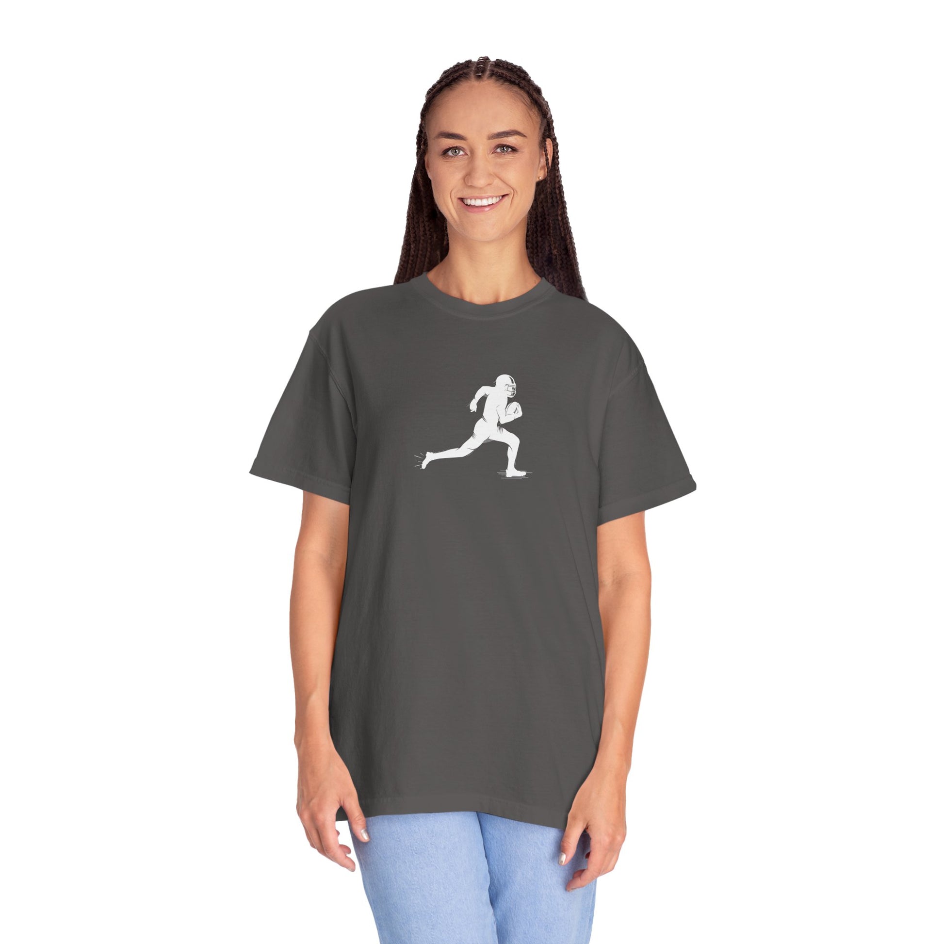 Unisex Football Player T-Shirt | Comfortable Sports Tee, Gift for Runners, Casual Wear, Workout Clothing, Everyday Style - TRV