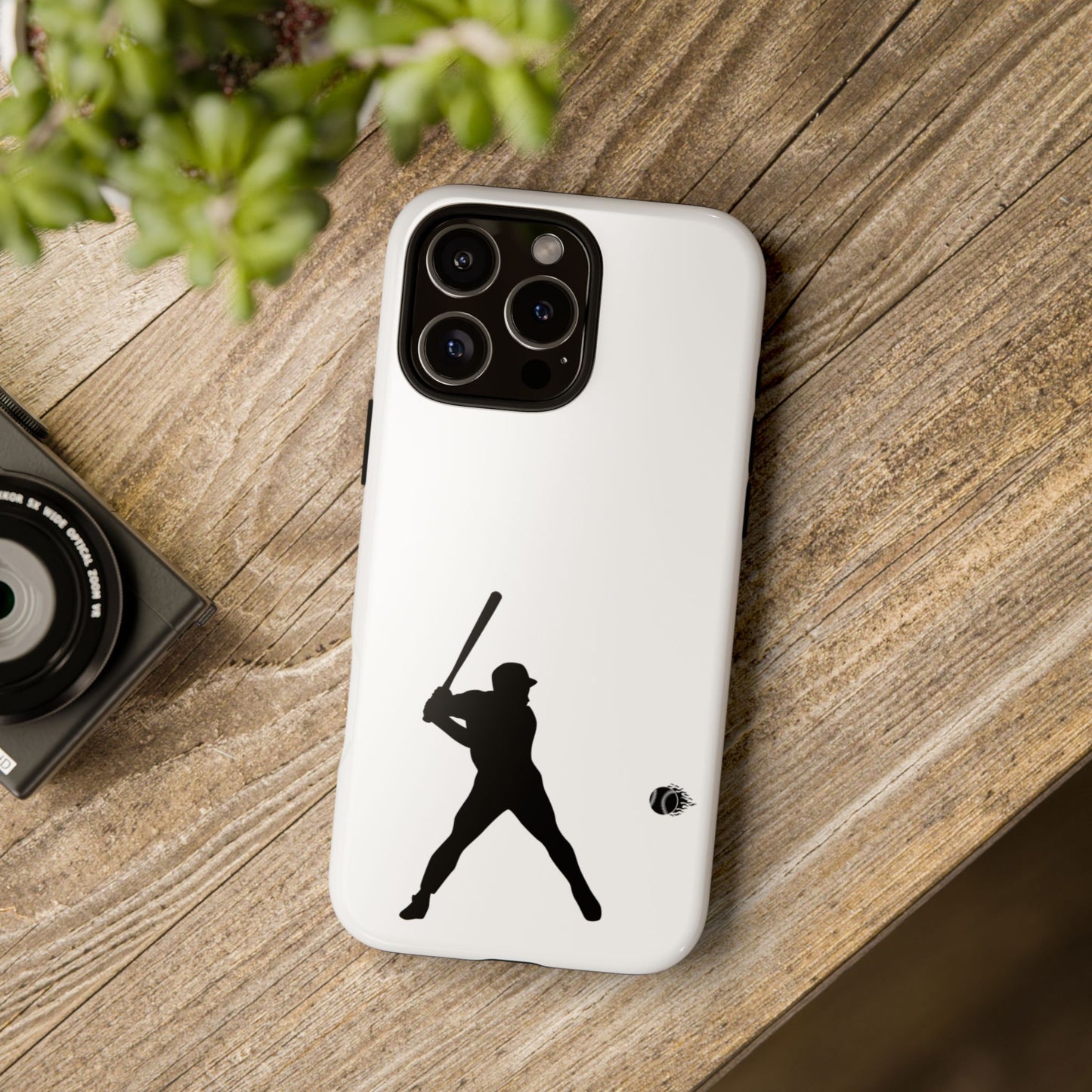 Baseball Phone Case, Sporty Accessories for Fans, Tough Cases, Gift for Athletes, Perfect for Sports Enthusiasts - TRV