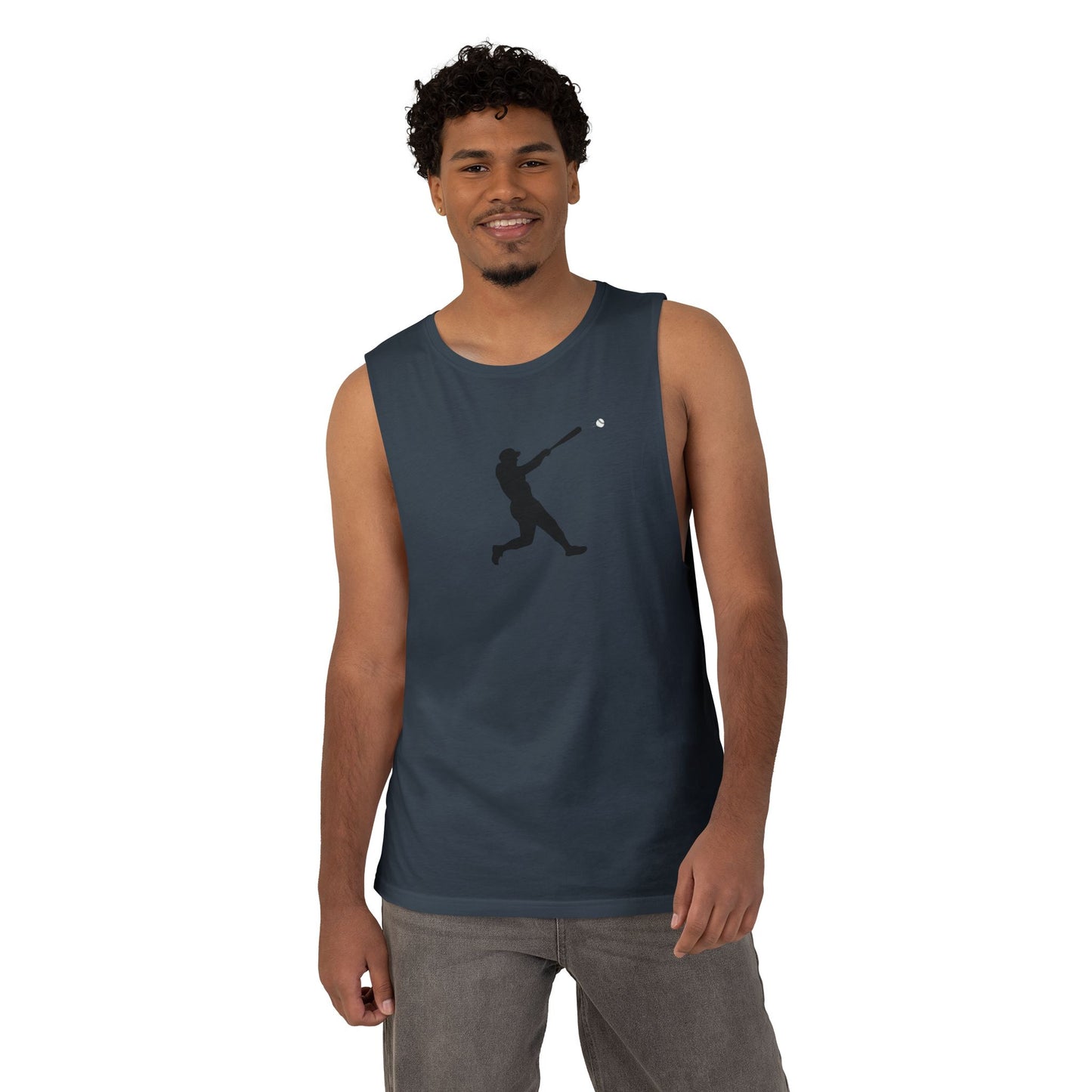 Unisex Baseball Player Tank, Men's Sports Top, Summer Workout Shirt, Casual Sleeveless Tee, Perfect for Sports Fans and Athletes