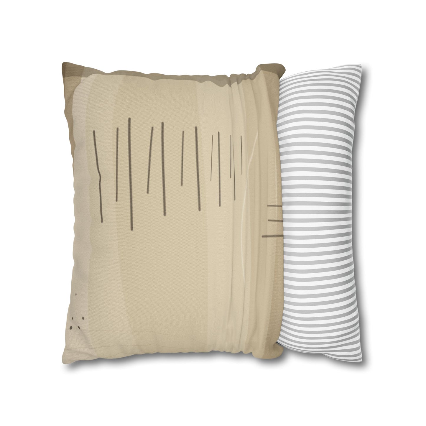 Abstract Nautical Anchor Design Pillowcase | Spun Polyester Square Pillowcase - TRV