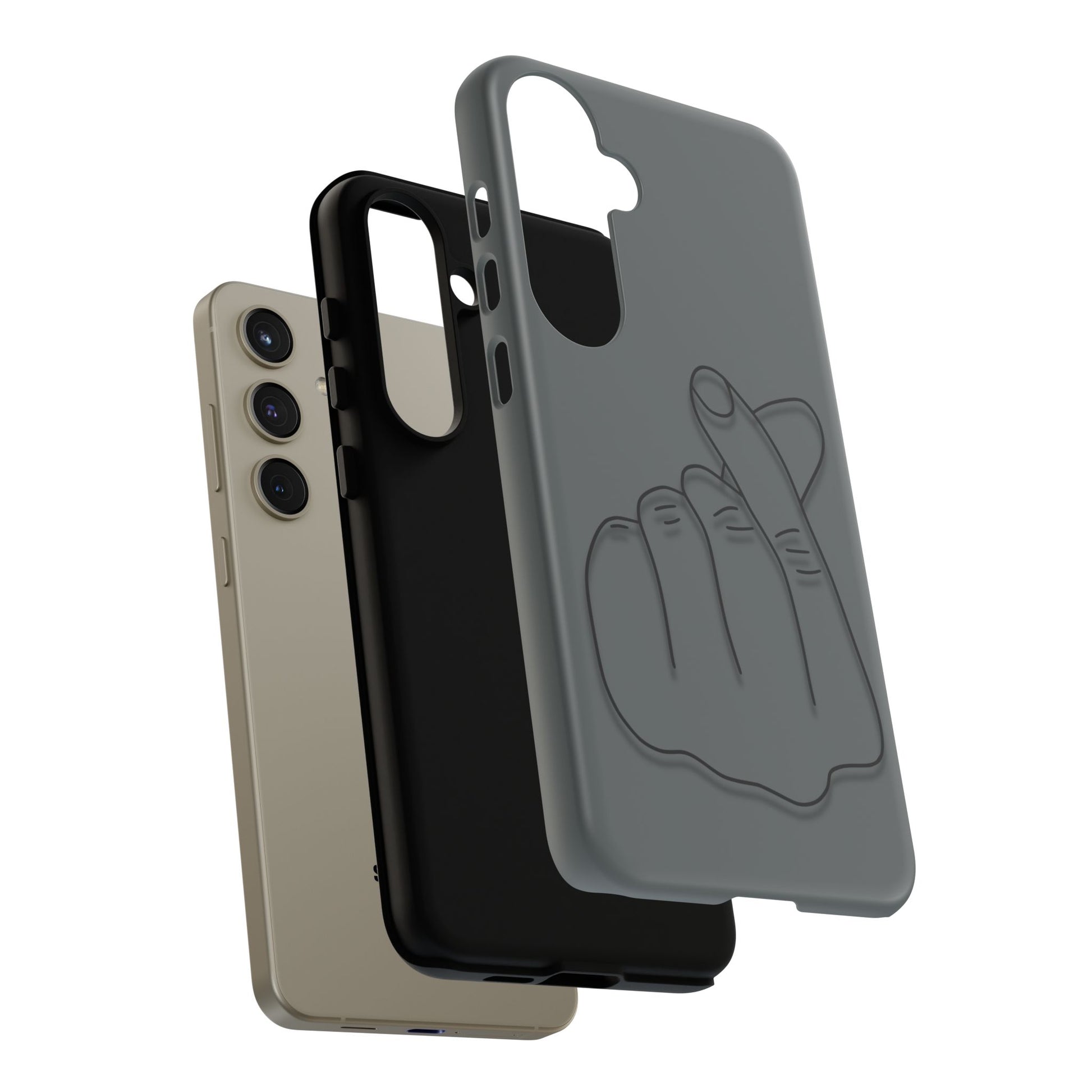 Funny Phone Case with Love Gesture - Tough Cases - TRV