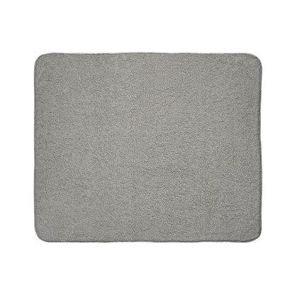 Printify Autumn Fleece Sherpa Blanket, cozy fall throw with warm fleece and sherpa lining, perfect for chilly evenings.