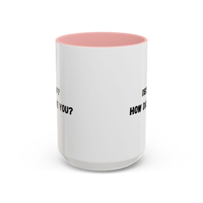 Humorous Coffee Mug for Caffeine Lovers - Decaf? How Dare You? | Gift for Coffee Lovers, Funny Mug, Office Mug, Birthday Gift, Unique Coffee