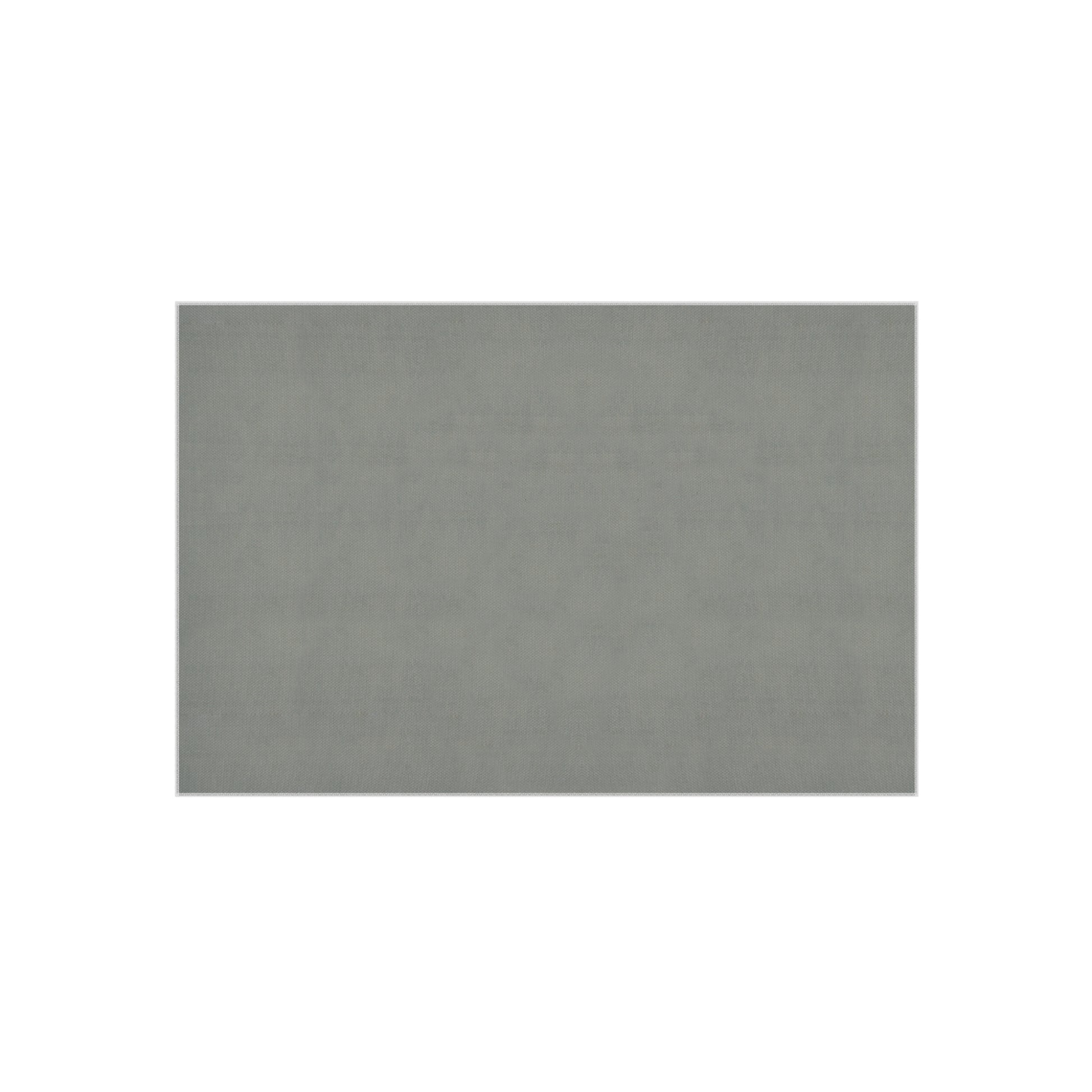 Gray outdoor blanket by Printify, waterproof rug suitable for patio and deck, featuring a modern design and soft fabric.