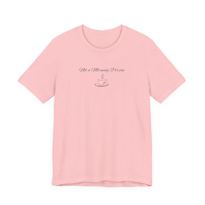 Casual Graphic Tee for Everyday Comfort, Unisex Jersey Tee with Inspirational Quote, Gift for Friends, Birthday Gift, Motivational Tee