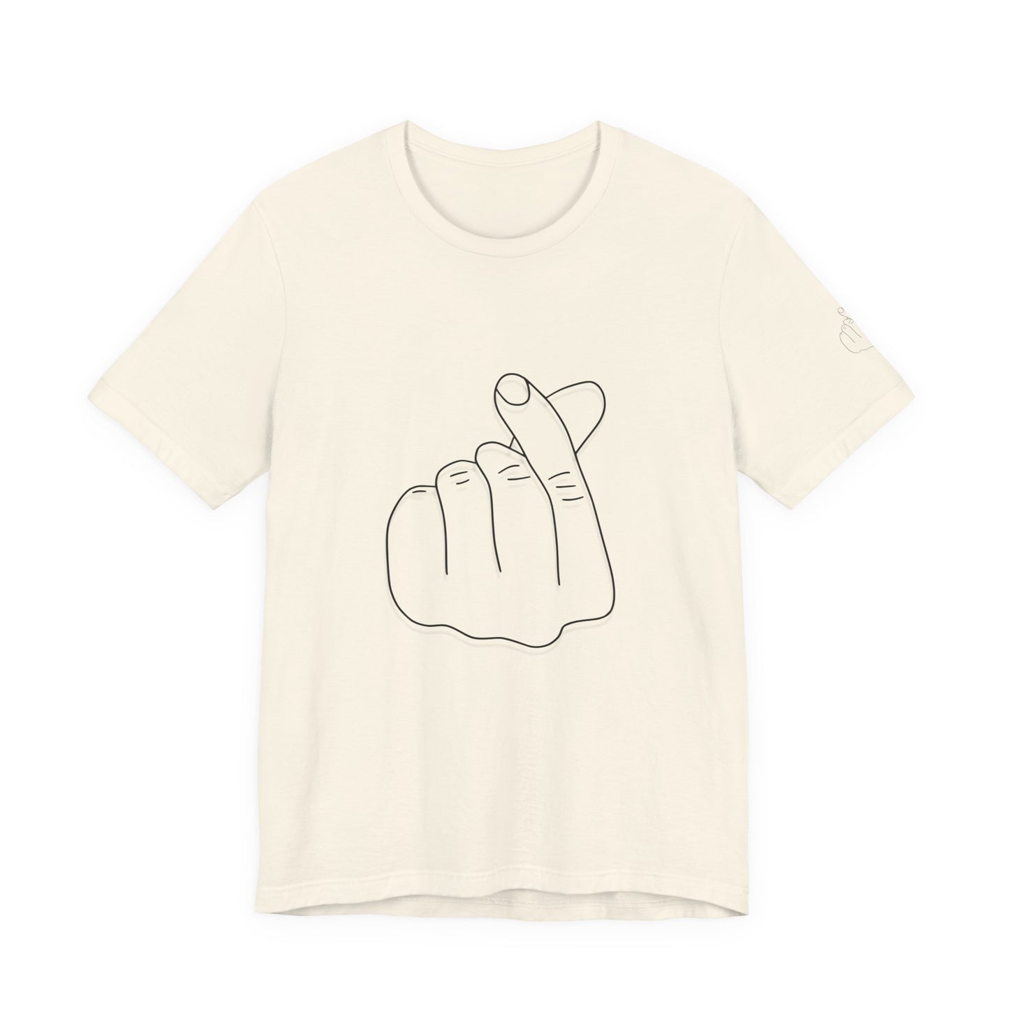 Minimalist Hand Sign Unisex Tee | Casual Everyday Wear | Perfect for Gift Givers