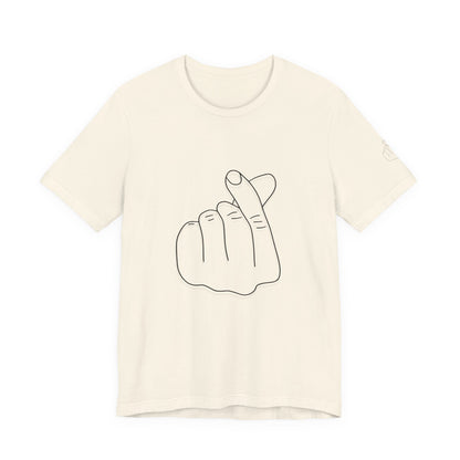 Minimalist Hand Sign Unisex Tee | Casual Everyday Wear | Perfect for Gift Givers