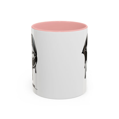 Dripping Lip Coffee Mug – "hmm..." Accent Ceramic Mug (11/15oz)