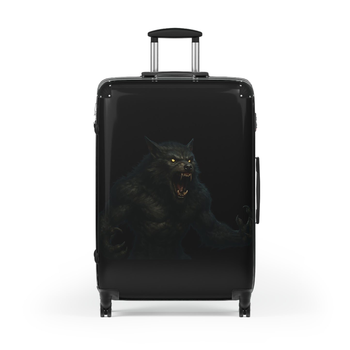 Werewolf Travel Suitcase – Dark Howl Luggage for Gothic & Horror Fans