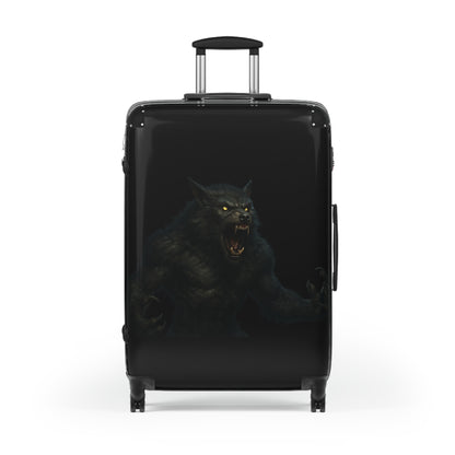 Werewolf Travel Suitcase – Dark Howl Luggage for Gothic & Horror Fans