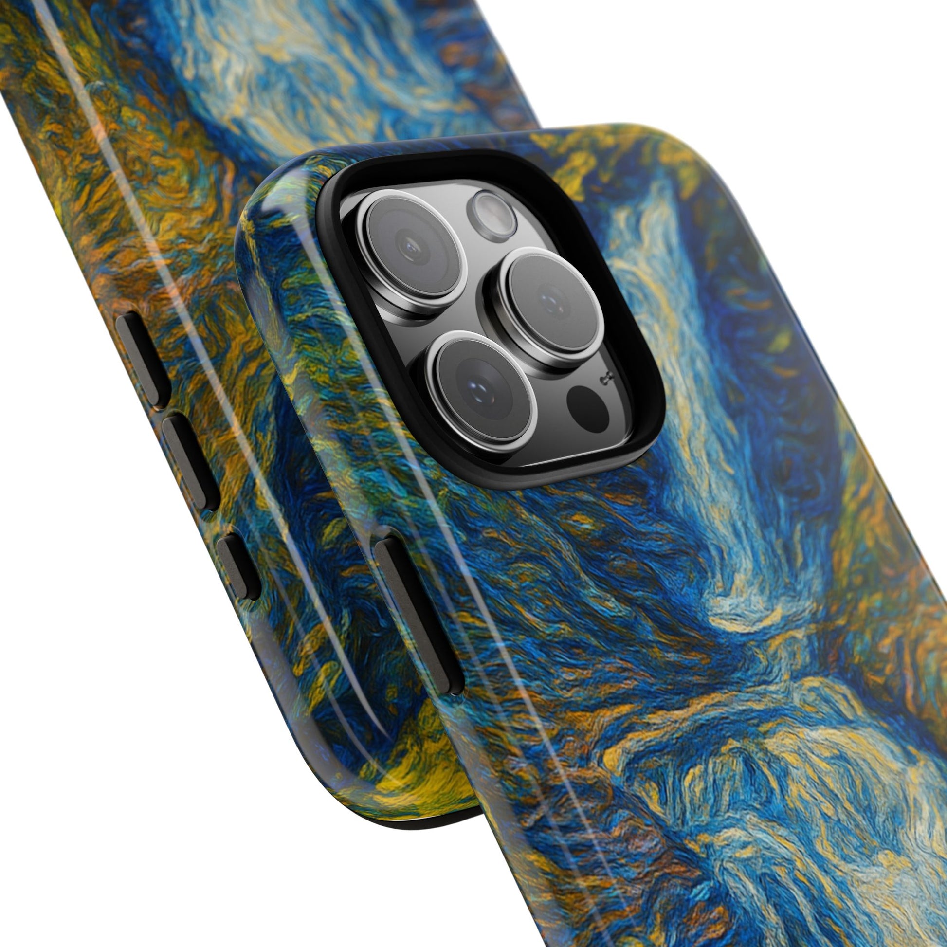 Artistic Phone Case - Waterfall Design, Unique Gift, Phone Accessory, Nature Lover, Original Artwork - TRV