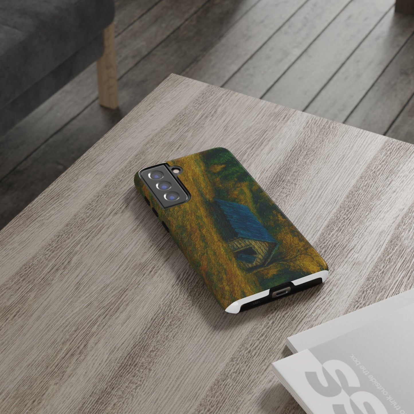 Artistic Phone Case by Tough Cases, Nature-Inspired Phone Protection, Unique Gift for Nature Lovers, Stylish Accessory, Fall Aesthetic - TRV