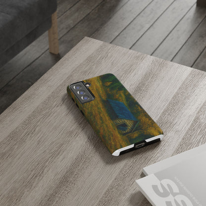 Artistic Phone Case by Tough Cases, Nature-Inspired Phone Protection, Unique Gift for Nature Lovers, Stylish Accessory, Fall Aesthetic - TRV