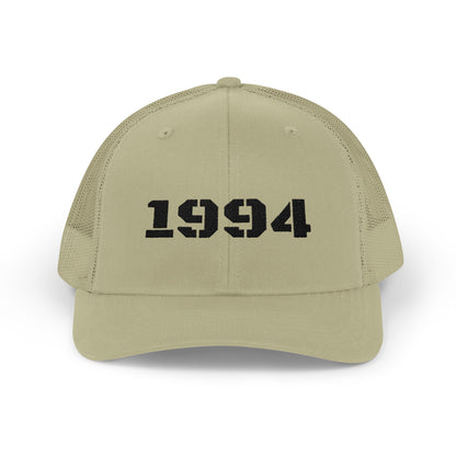 Vintage 1994 Snapback Trucker Cap, Retro Hat, Streetwear Accessory, Gift for Dad/Birthday/Graduation, Casual Outfit - TRV