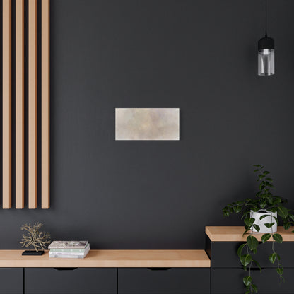 Soft neutral abstract fog canvas print by Printify featuring a calming, artistic fog design on high-quality canvas.
