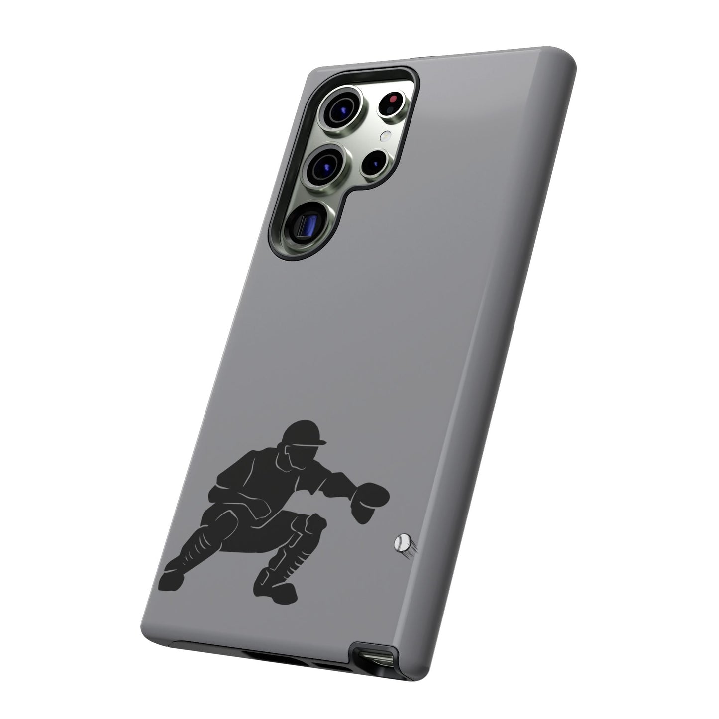 Baseball Catcher Phone Case - Tough Cases, Sports Phone Cover, Great for Athletes, Perfect Gift for Baseball Lovers, Unique Cell Phone Design - TRV